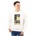 thumbnail image 1 of United States Army This We'll Defend Unisex Plus Size Sweatshirt Brisco Brands 3X, 1 of 5