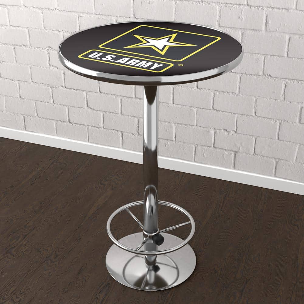 United States Army U.S Army Yellow 42 in. Bar Table