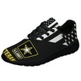 thumbnail image 1 of United States Army Veteran American flag US Shoes Sneakers for Women Men Black Size 5, 1 of 7