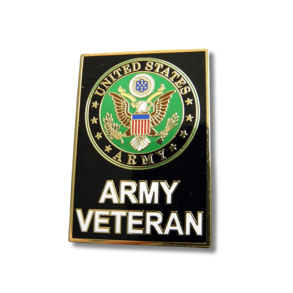Eagle Emblems P16422 Pin - Army Symbol, Veteran - 1.5 in.