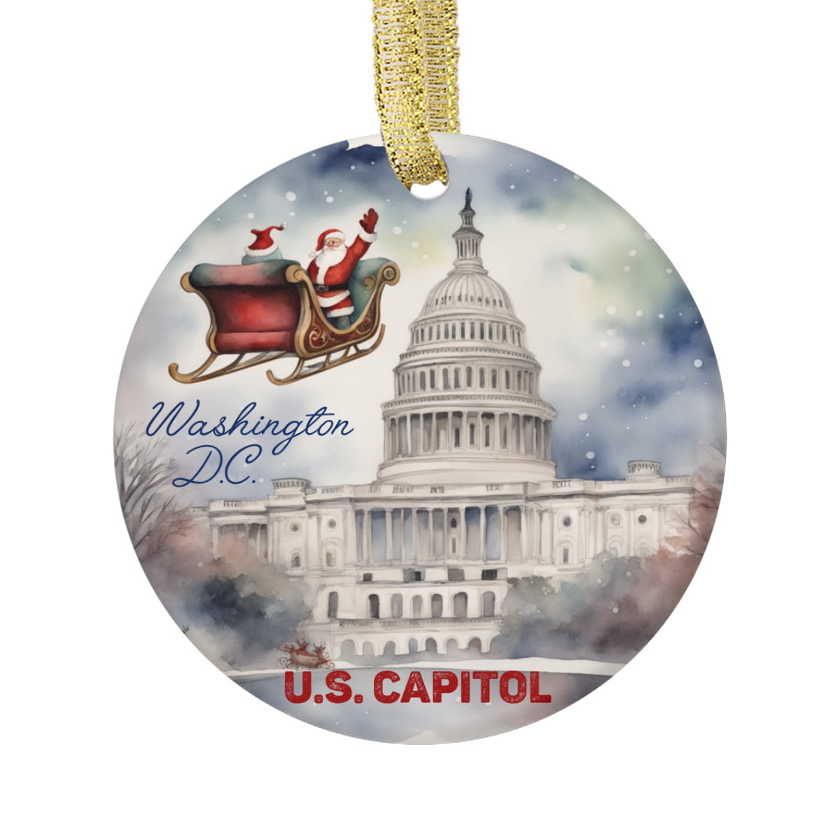 Vintage Washington Dc Coloré Souvenir Fanion Nations