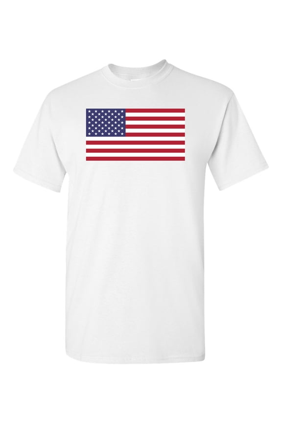 United States Country Flag Adult DT T-Shirt Tee