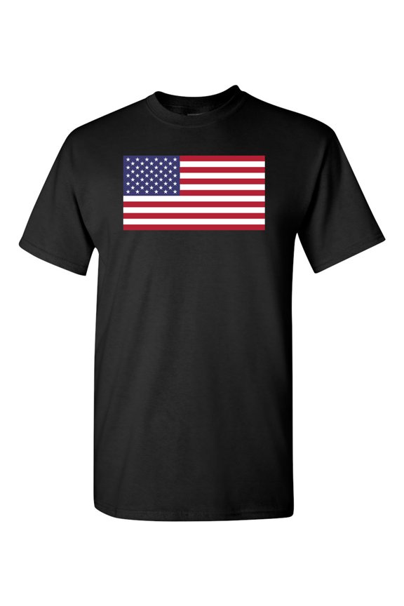 United States Country Flag Adult DT T-Shirt Tee