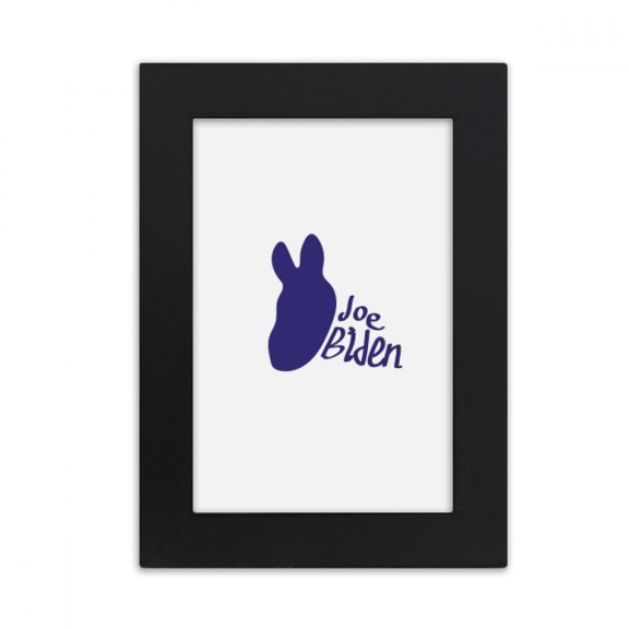 United States Democrats Politic Joe Blue Profile Desktop Photo Frame Picture Display Art Painting Exhibit