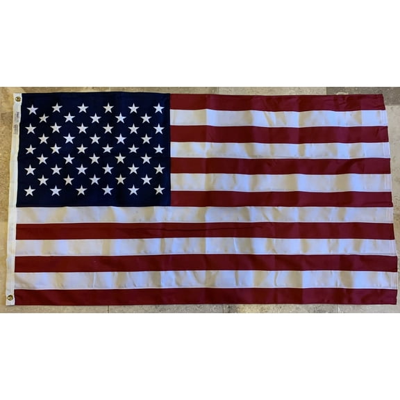 United States Flag 3'X5' Tough-Tex 100% Two-Ply Polyester