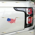 thumbnail image 1 of United States Flag Map American Car Magnet Magnetic Sticker Decal - 2 Pack Reflective 4" - for Truck Door Fridge Reusable Waterproof, 1 of 4