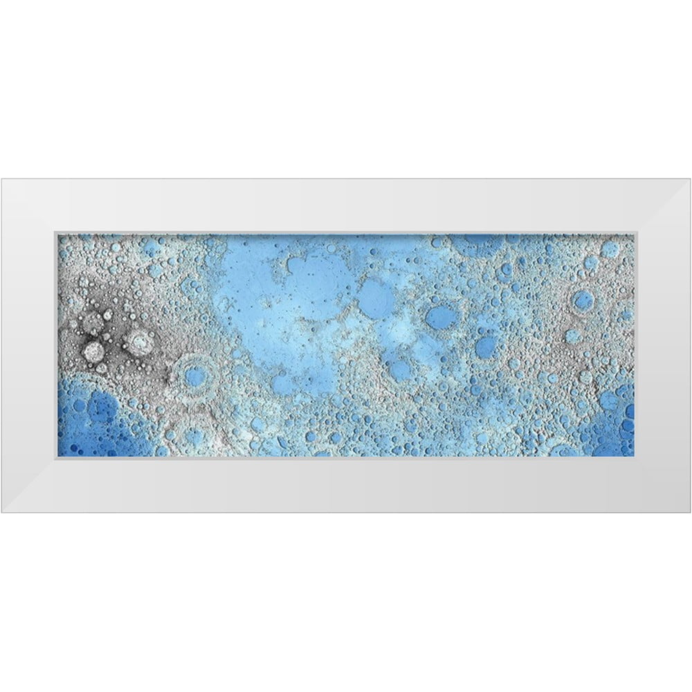 United States Geological Survey - United States Geological Survey 24x12 White Modern Wood Framed Museum Art Print Titled Unmarked Decorative Topographic Map Of The Moon Projection 1b07a6b6 4a88 4bd1 9f04 B59810703dbb.a7aa6e3bb52b0a29586f76786f440329 