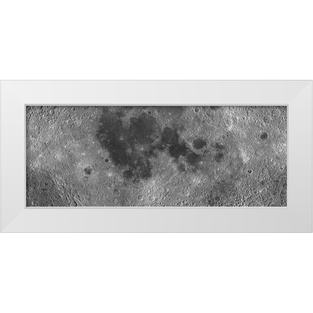 United States Geological Survey - United States Geological Survey 32x15 White Modern Wood Framed Museum Art Print Titled Unmarked Map Of The Moon Projection 64a13749 1adc 49ff B5ff A9f0f94f7a3e.8e976faefcf28972e072beba5341e14b 