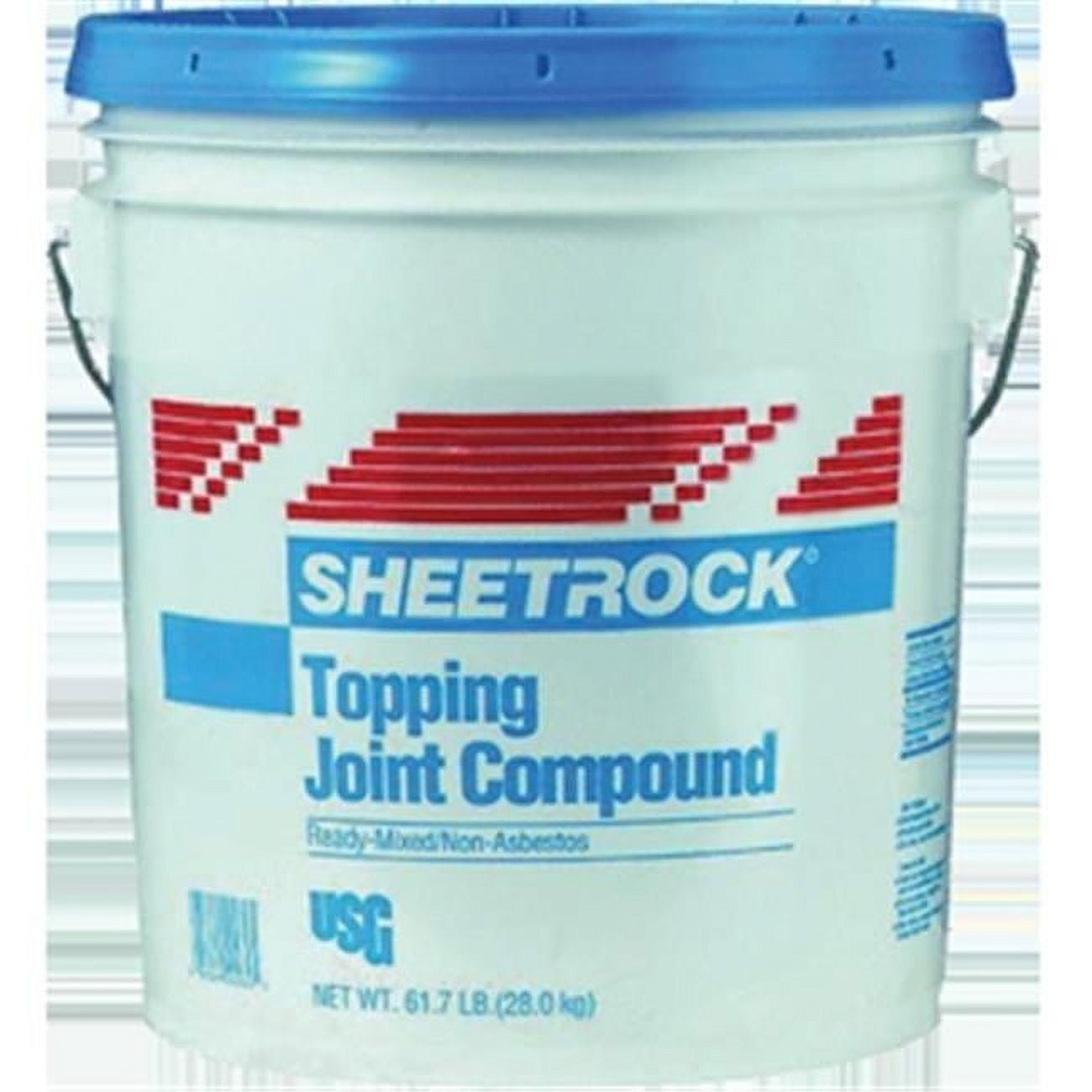Sheetrock 380051 Topping Joint Compound, Ready Mix, 4.5Gal. Pail