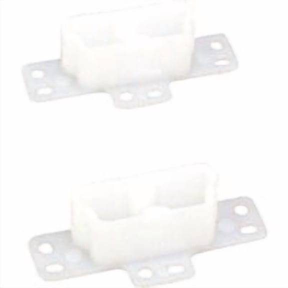 United States Hdwe. US Hardware Rear Drawer Mounting Bracket - Pack of 4 Contractor Value Pack