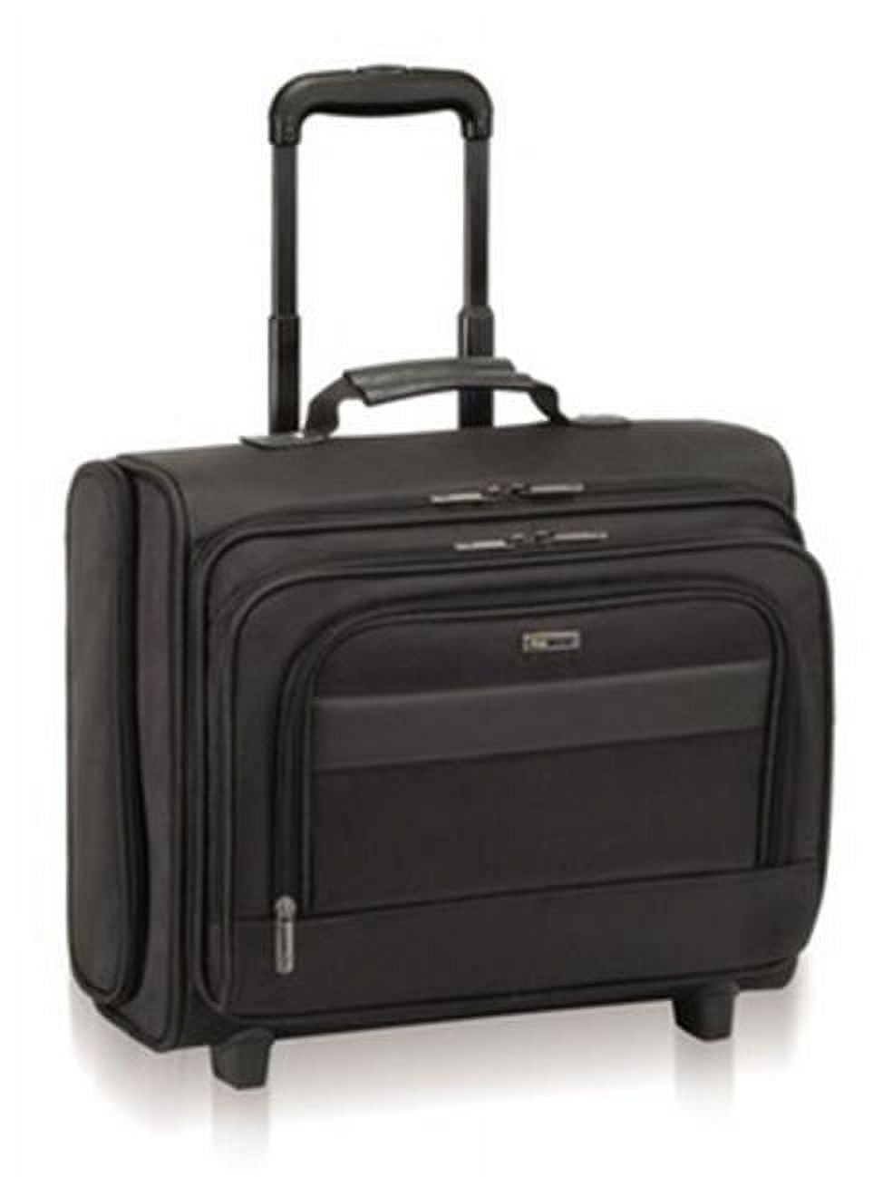 United States Luggage B644 Classic Rolling Overnighter Case, 15.6 in