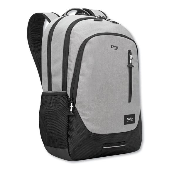 United States Luggage Region Backpack, for 15.6" Lptops, 13 x 5 x 19, Light Gray
