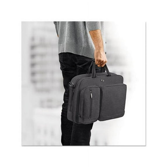 United States Luggage Urban Hybrid Briefcase, 15.6", 16 3/4" X 4" X 12", Gray
