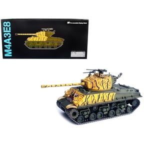 United States M4A3E8 Sherman "Tiger Face" Tank "24th Infantry Div., Korea" (1951) 1/72 Plastic Model by Dragon Models