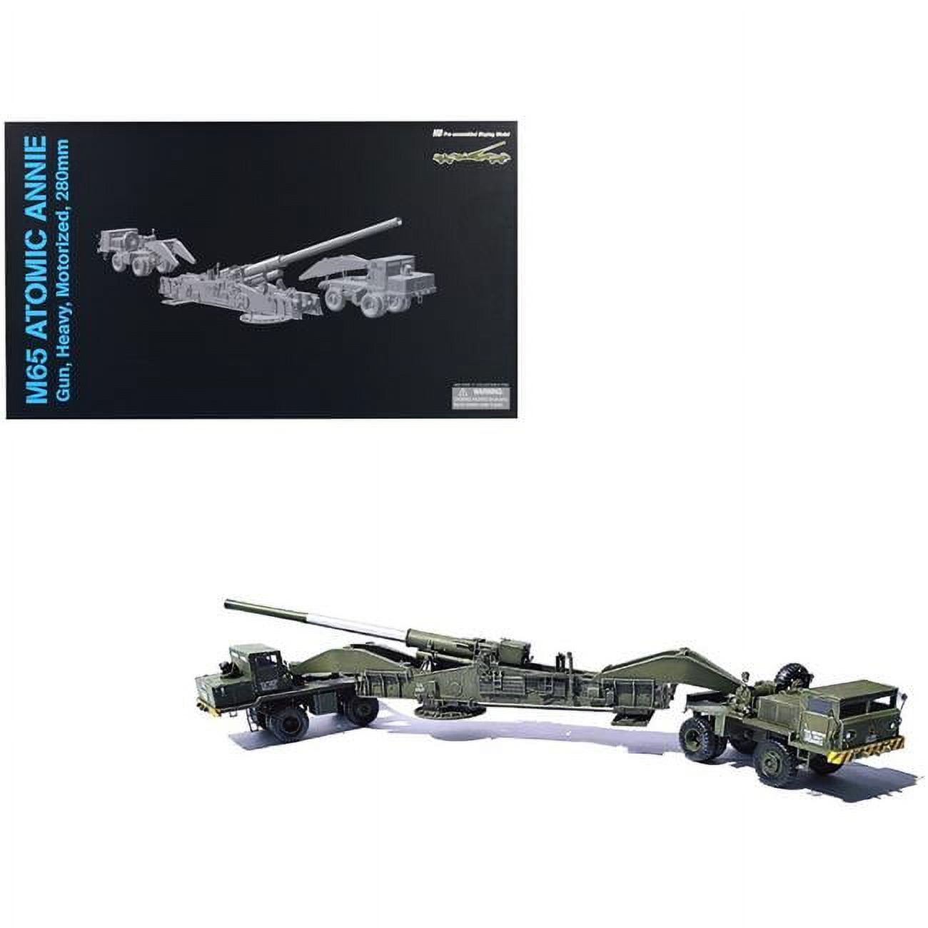 United States M65 Atomic Cannon Atomic Annie Artillery Olive United States M65 Atomic Cannon Atomic Annie Artillery Olive