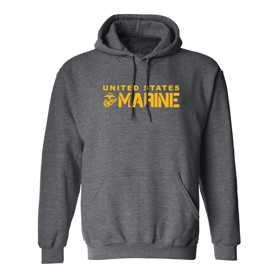United States Marine Adult Hooded Sweatshirt