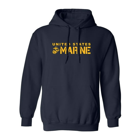 United States Marine Adult Hooded Sweatshirt