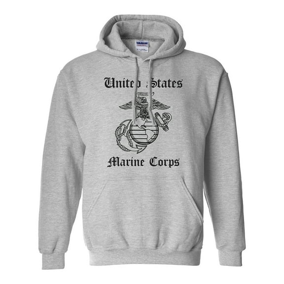 United States Marine Corps Adult Hooded Sweatshirt
