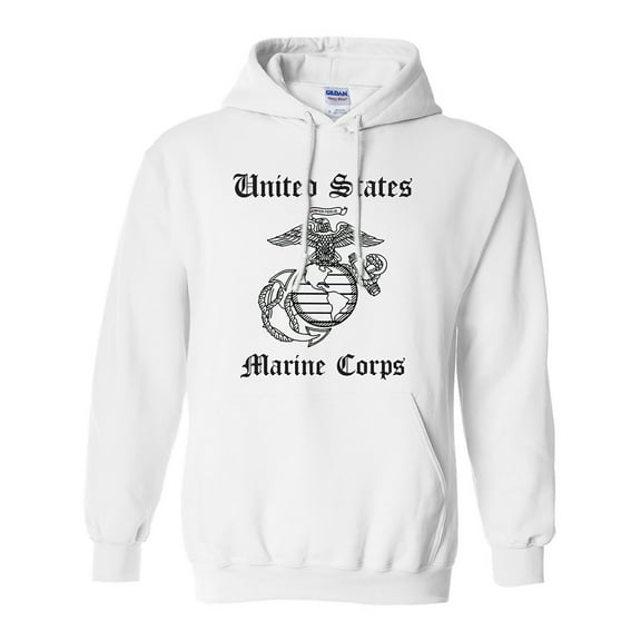 United States Marine Corps Adult Hooded Sweatshirt
