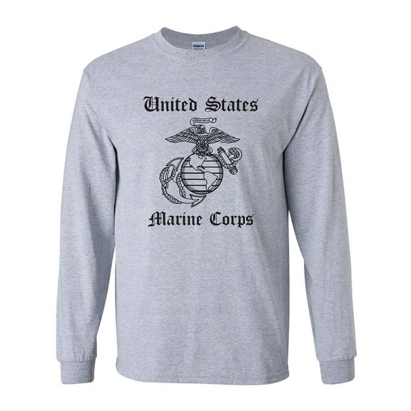 United States Marine Corps Adult Long Sleeve T-shirt