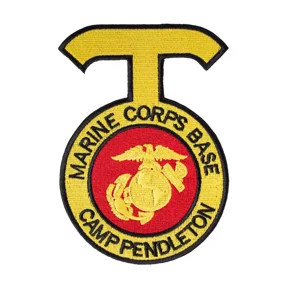 United States Marine Corps Camp Pendleton Base Shoulder Patch Official Licensed