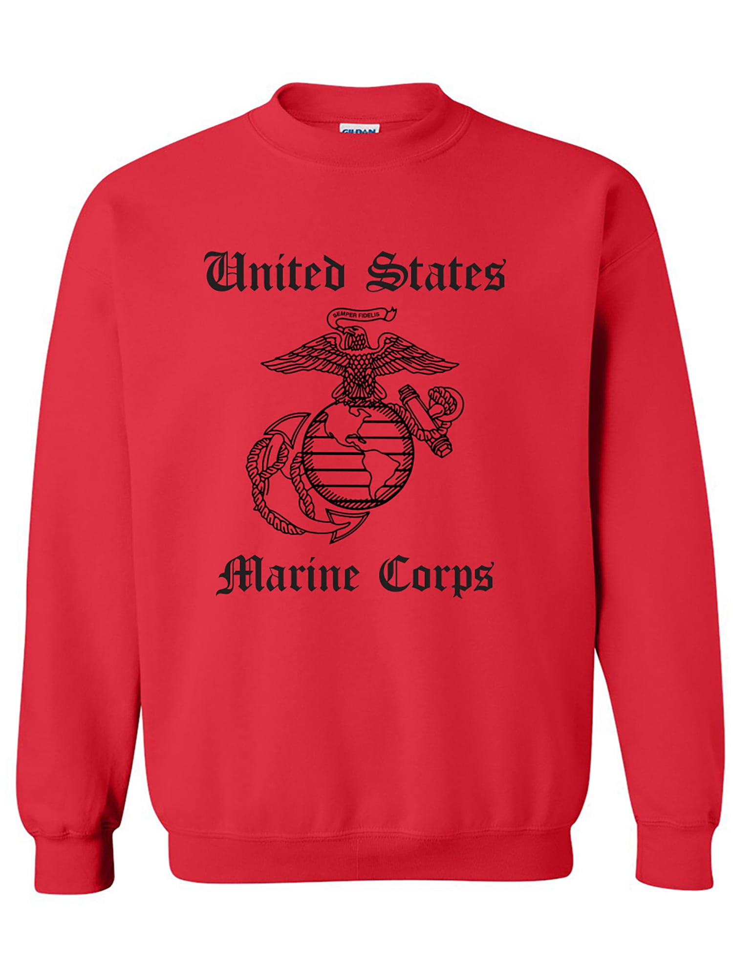Marine corps crew neck sweatshirts new arrivals