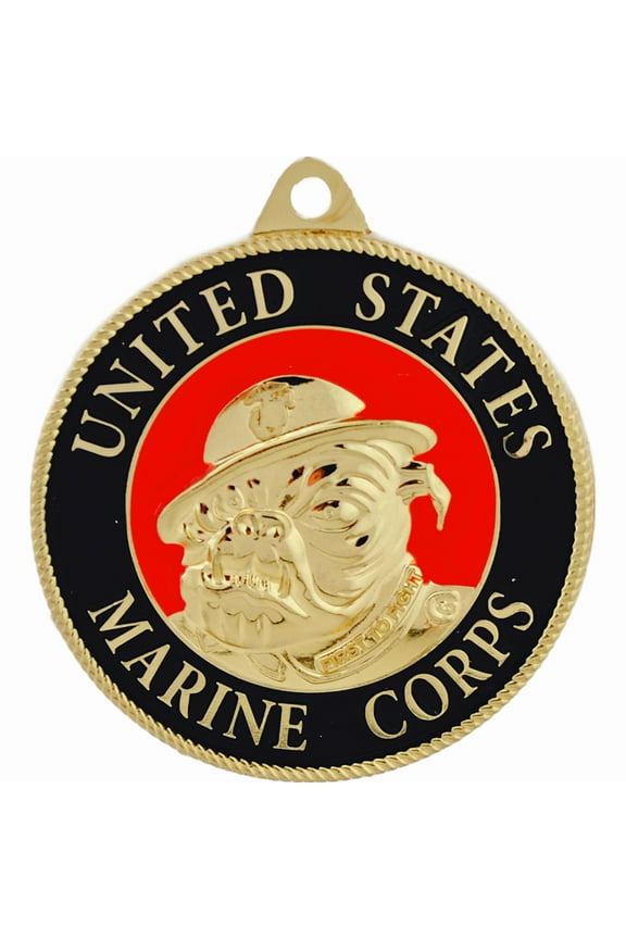 United States Marine Corps Devil Dog Key Ring