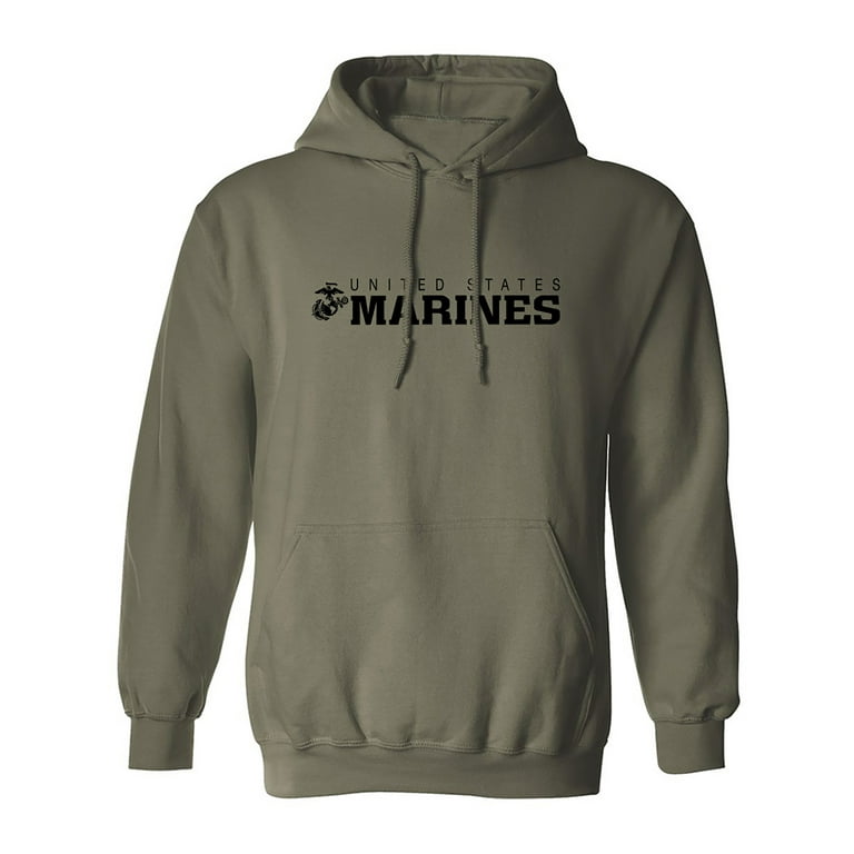 United States Marines Adult Hooded Sweatshirt