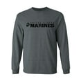 thumbnail image 1 of United States Marines Adult Long Sleeve T-shirt, 1 of 3