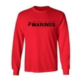 thumbnail image 1 of United States Marines Adult Long Sleeve T-shirt, 1 of 3