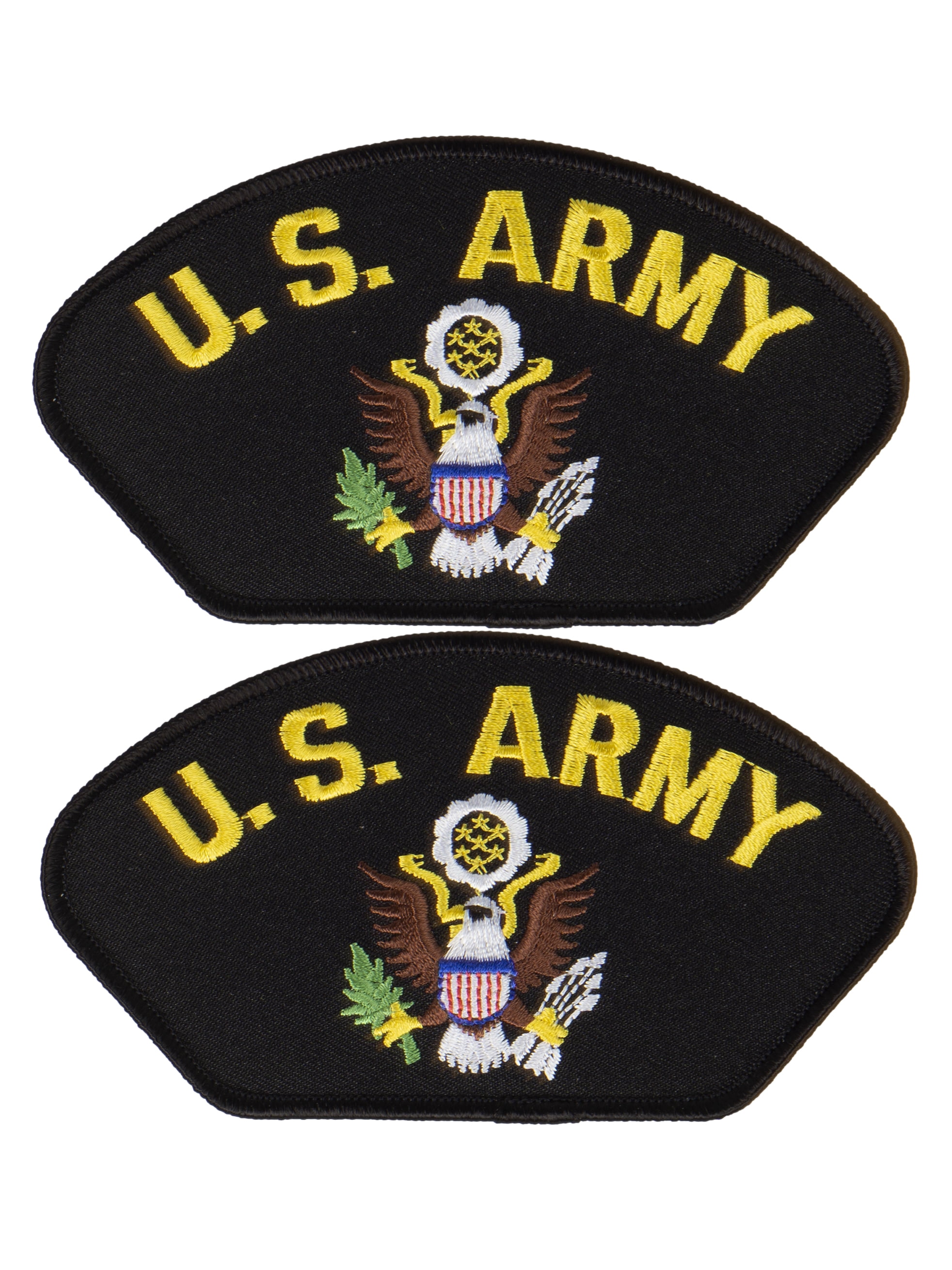 United States Military US Army Veteran Iron On Patch Only 2 Pieces, US Army