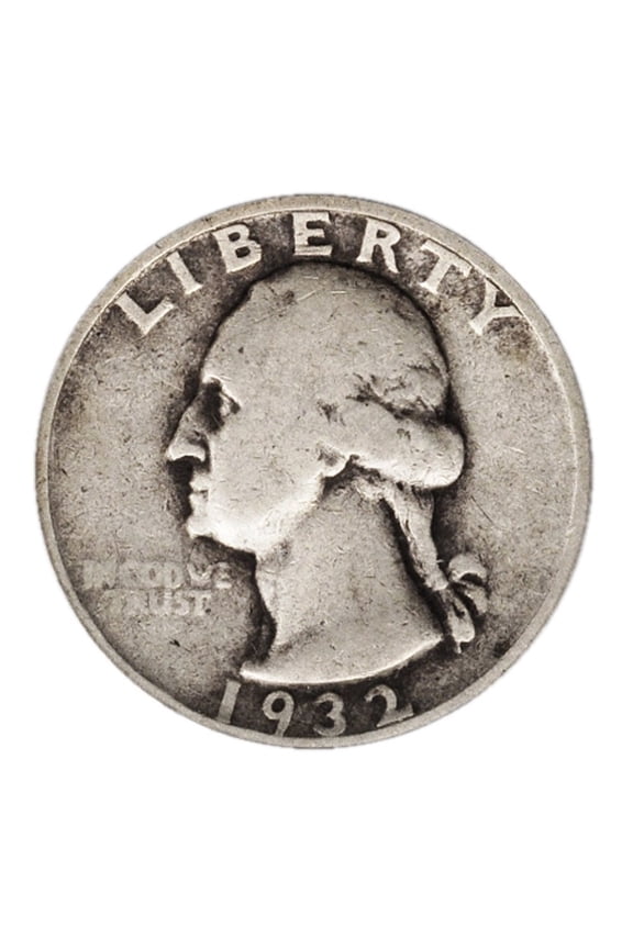 Washington Face Quarter .25c Fine 90% Silver Coin Random Date