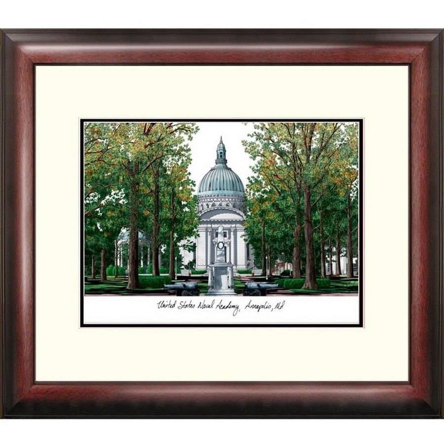 United States Naval Academy Alumnus Framed Lithograph