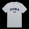 thumbnail image 1 of United States Naval Academy Midshipmen College Dad T-Shirt, Heather Grey - Small, 1 of 1