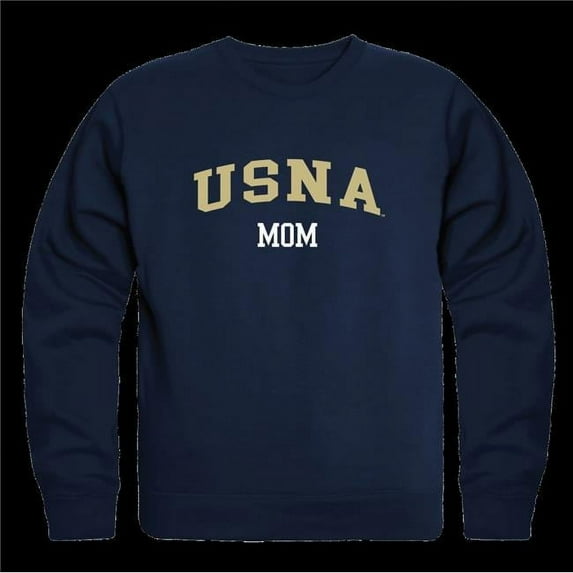 United States Naval Academy Midshipmen Mom Crewneck Sweatshirt, Navy - 2XL