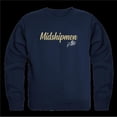 thumbnail image 1 of United States Naval Academy Midshipmen Script Crewneck Sweatshirt, Navy - Large, 1 of 1