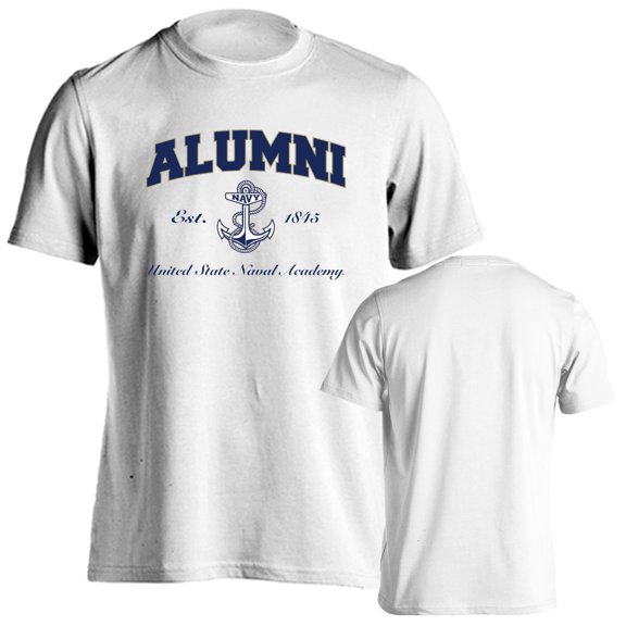 United States Naval Academy Navy Midshipmen Alumni Proud Graduate Short Sleeve T-Shirt