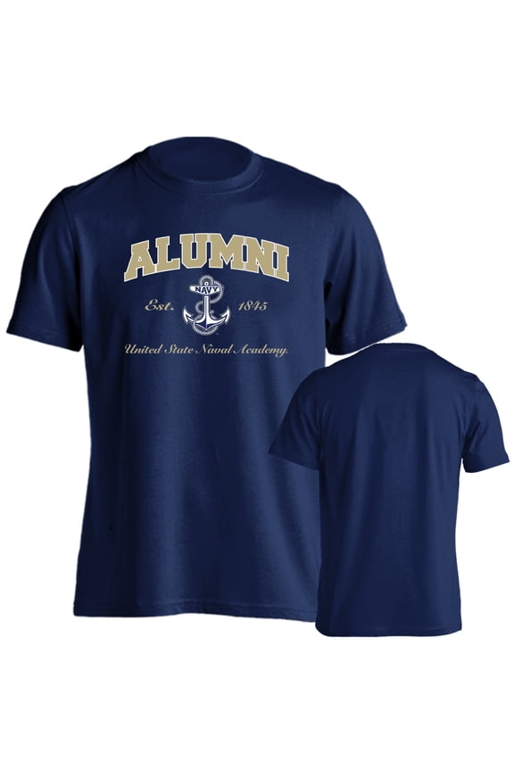 United States Naval Academy Navy Midshipmen Alumni Proud Graduate Short Sleeve T-Shirt