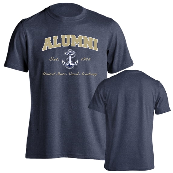 United States Naval Academy Navy Midshipmen Alumni Proud Graduate Short Sleeve T-Shirt