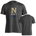 thumbnail image 1 of United States Naval Academy Navy Midshipmen Mom Proud Parent Short Sleeve T-Shirt, 1 of 4