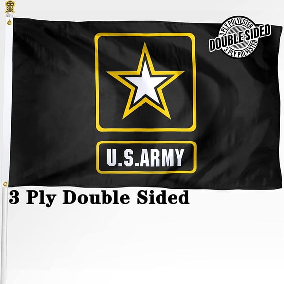 United States Naval Military US Army Military Flag Double Sided 3ply Polyester 3x5ft Indoor Outdoor Banner