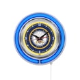 thumbnail image 1 of United States Navy 15" Double Neon Wall Clock, 1 of 5