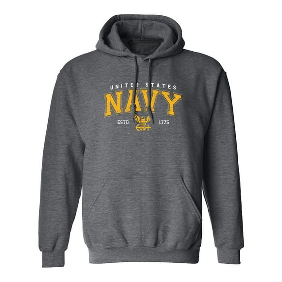 United States Navy 1775 Arch Adult Hooded Sweatshirt