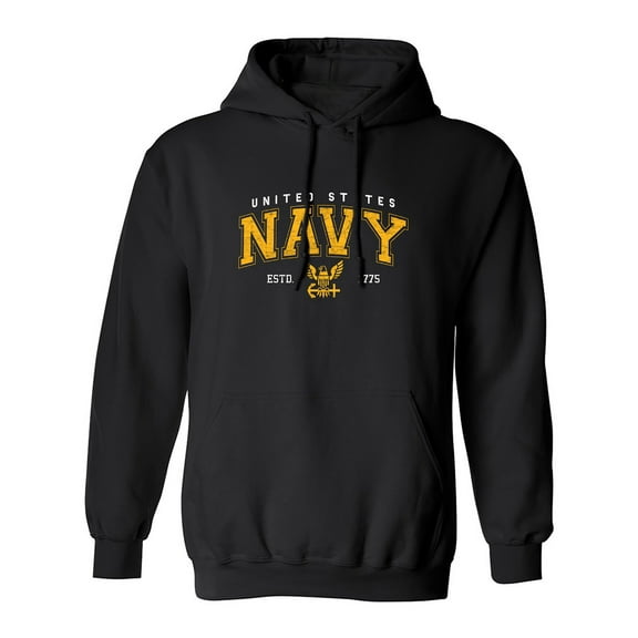 United States Navy 1775 Arch Adult Hooded Sweatshirt