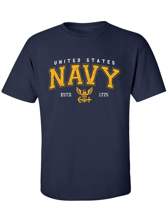 United States Navy 1775 Arch Adult Short Sleeve T-shirt