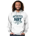 thumbnail image 1 of United States Navy 1775 Eagle Anchor Hoodie Sweatshirt Women Men Brisco Brands L, 1 of 1