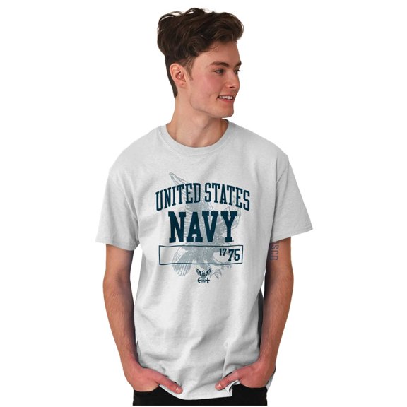 United States Navy 1775 Eagle Anchor Men's Graphic T Shirt Tees Brisco Brands S