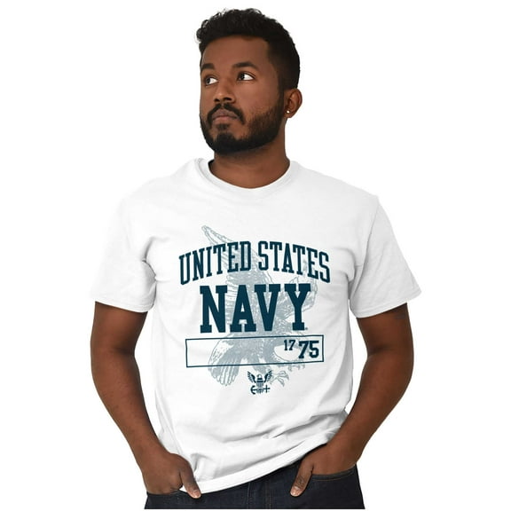 United States Navy 1775 Eagle Anchor Men's Graphic T Shirt Tees Brisco Brands X