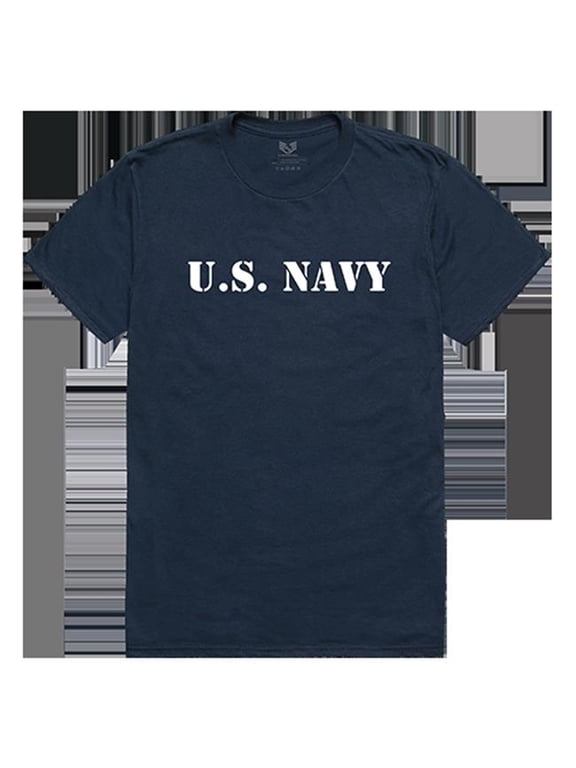 United States Navy 2 Relaxed Graphic T-Shirt, Navy - Small