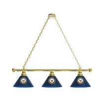 United States Navy 3 Shade Billiard Light with Brass Fixture